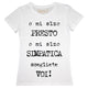 Maglia Donna "o mi alzo presto..."