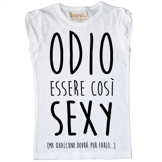 Maglia Donna Odio Essere...