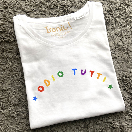 Maglia Donna "Odio tutti"