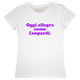 Maglia Donna "Oggi allegra come Leopardi"