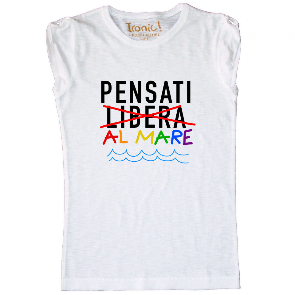 Maglia Donna "Pensati al mare"