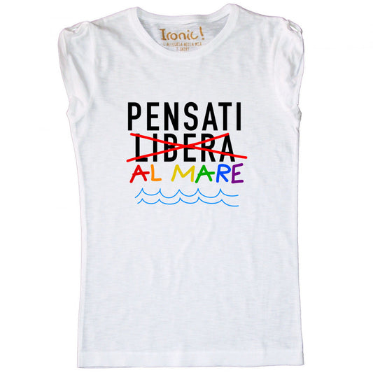 Maglia Donna "Pensati al mare"