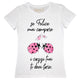Maglia Donna "Se felice vuoi campare..."
