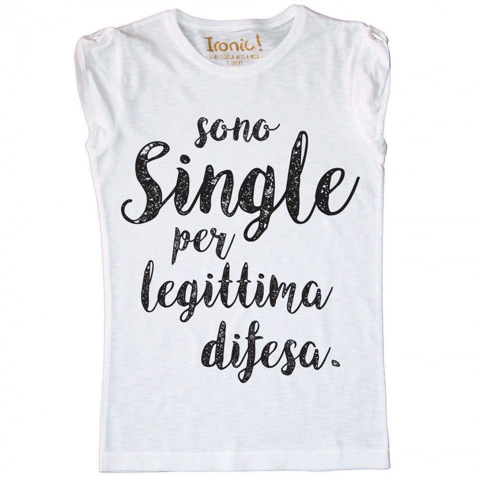 Maglia Donna Sono Single...
