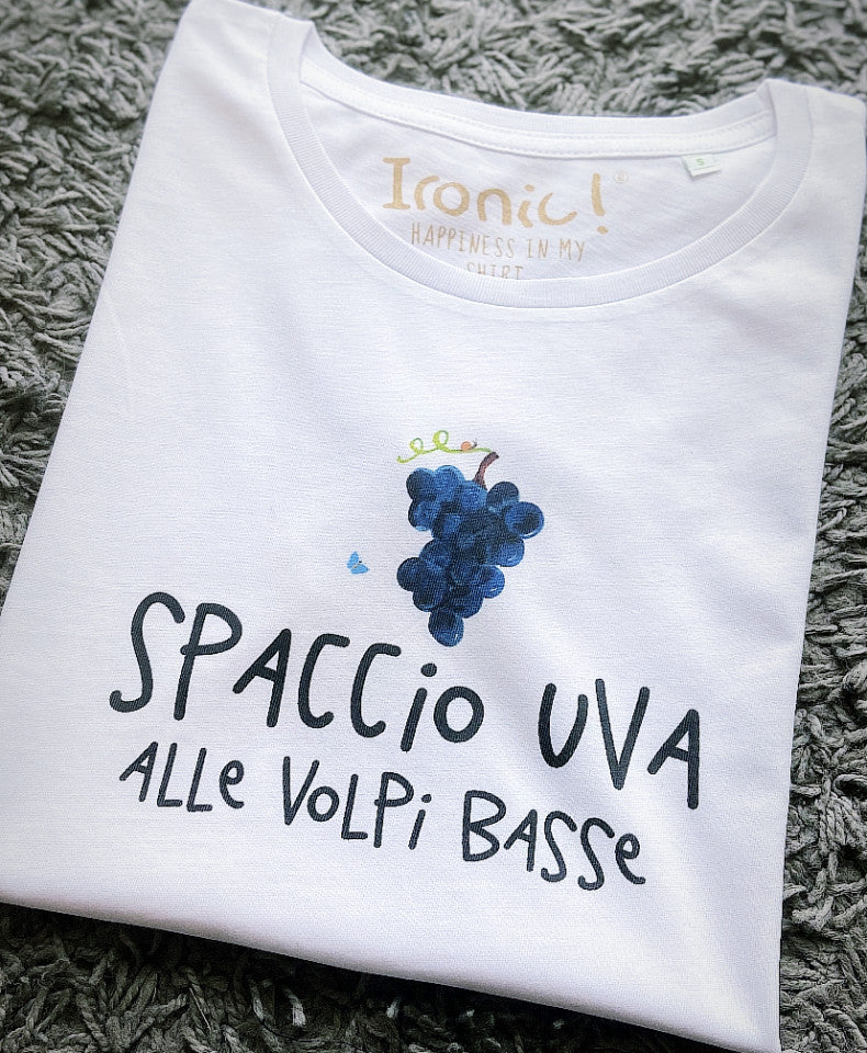 Maglia Donna "Spaccio Uva alle Volpi basse"
