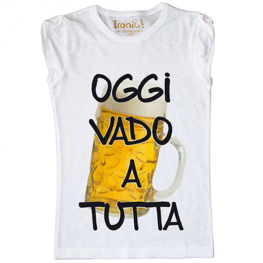 Maglia Donna Vado a tutta Birra