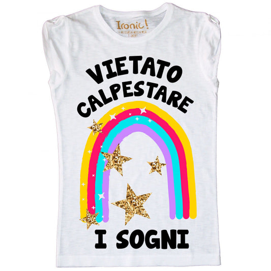 Maglia Donna "Vietato calpestare i Sogni"
