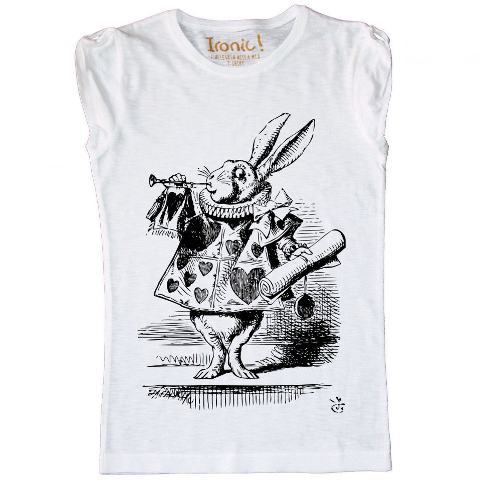 Maglia Donna "White Rabbit"