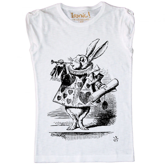 Maglia Donna "White Rabbit"
