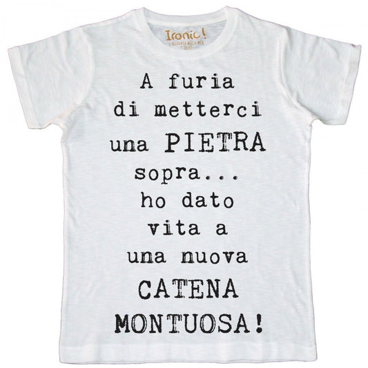 Maglia Uomo "A furia di metterci una pietra sopra..."