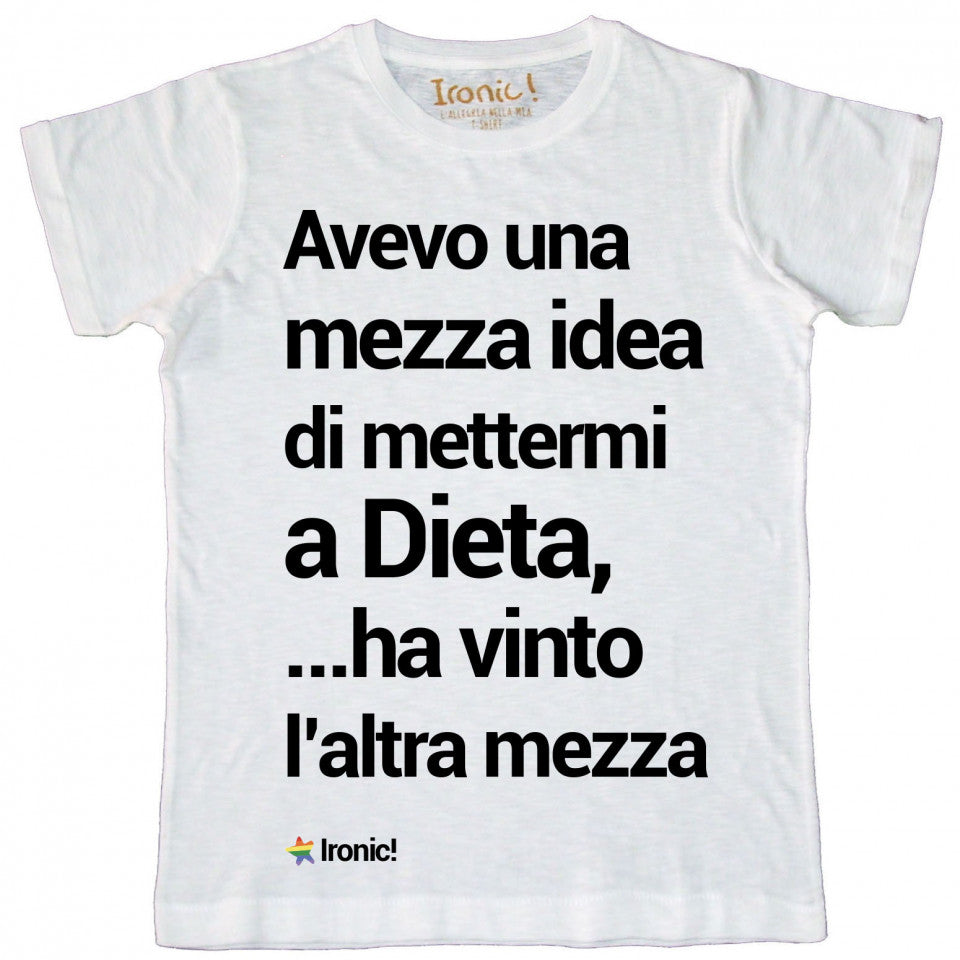 Maglia Uomo "Avevo una mezza idea..."