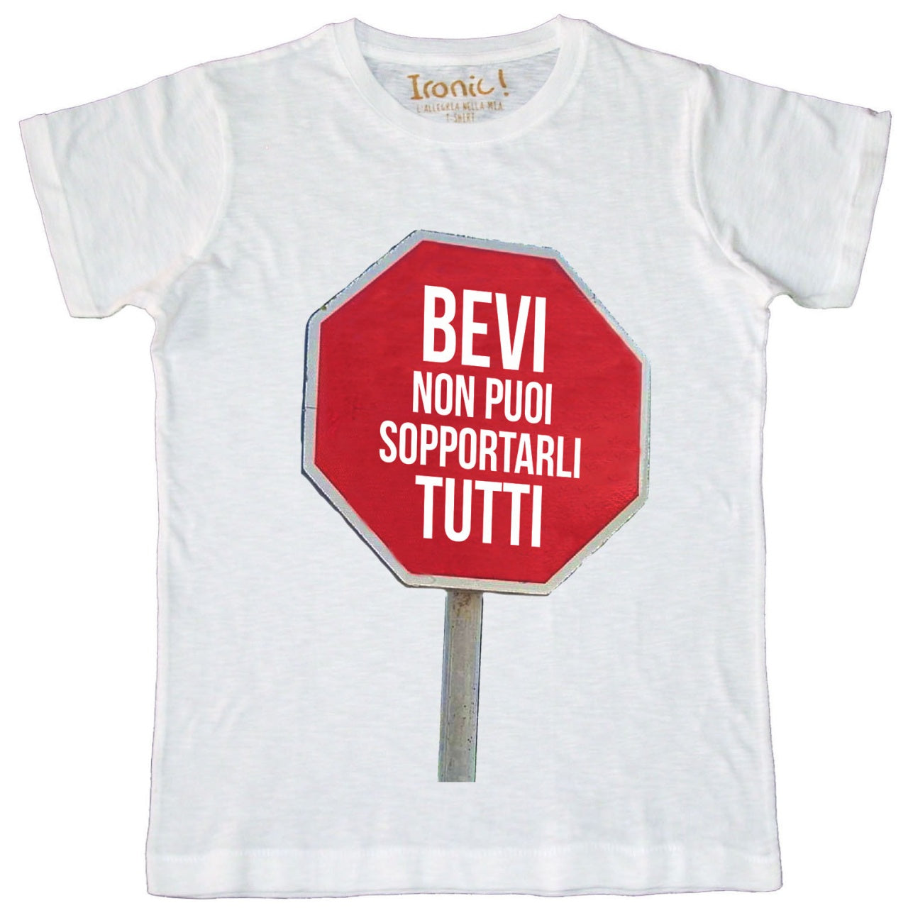 Maglia Uomo "Bevi non puoi sopportarli tutti"