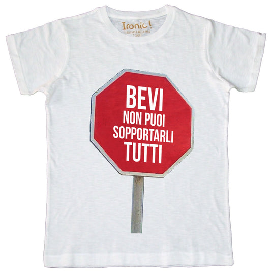Maglia Uomo "Bevi non puoi sopportarli tutti"