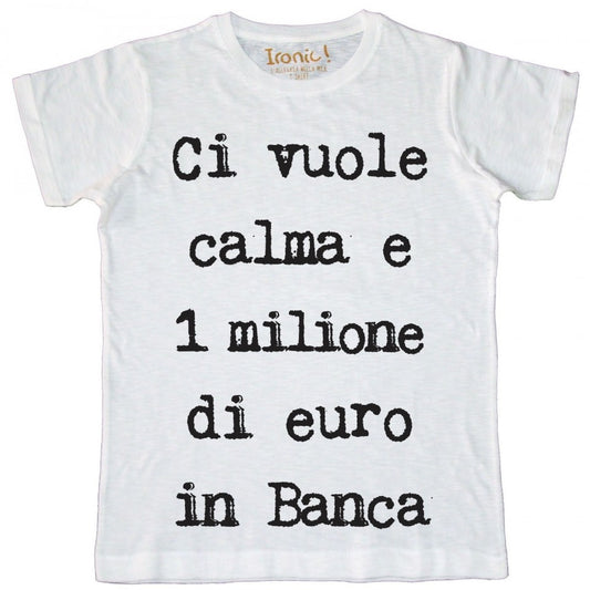 Maglia Uomo Ci vuole 1 milione...