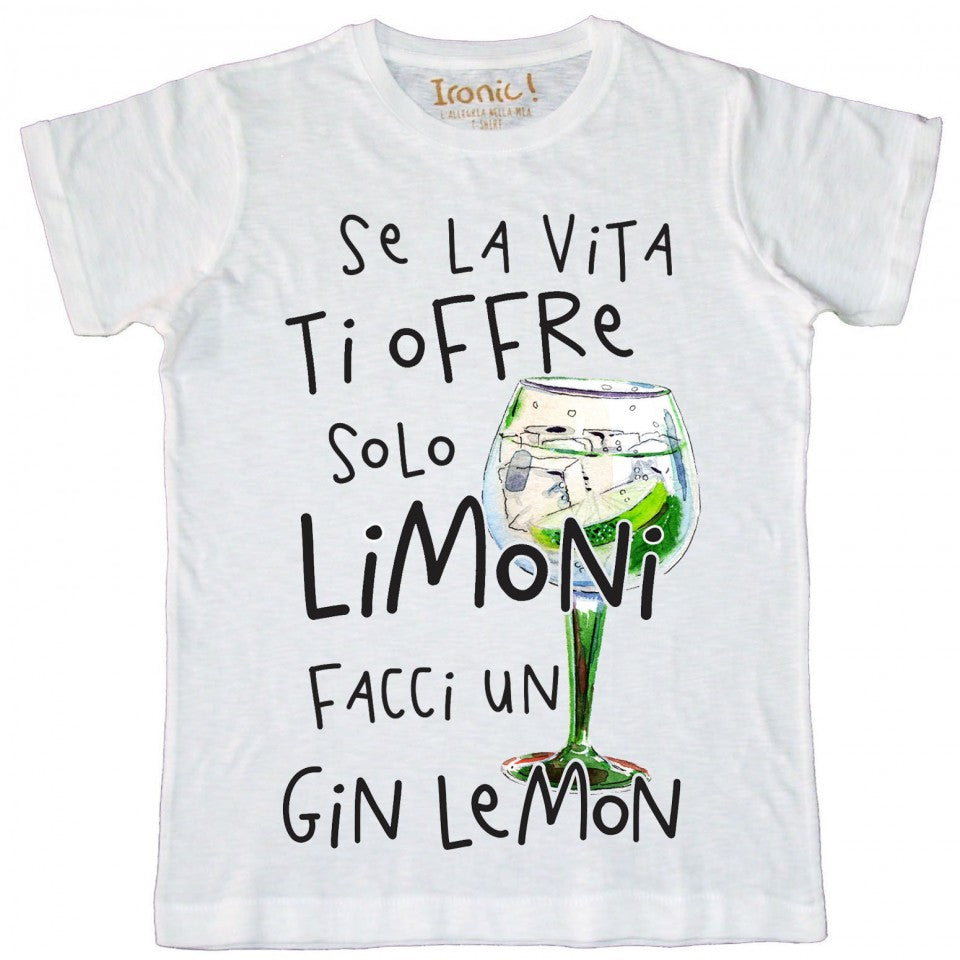 Maglia Uomo "Facci un Gin Lemon..."