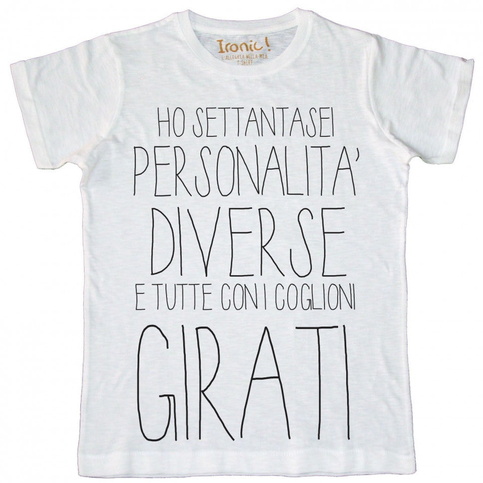 Maglia Uomo "Ho 76 personalità"