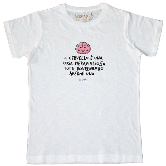Maglia Uomo "Il cervello è una cosa meravigliosa"
