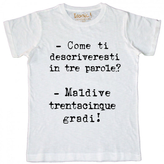 Maglia Uomo "Maldive 35 gradi"