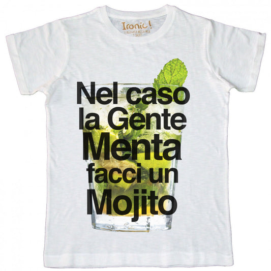 Maglia Uomo "Nel caso la gente Menta faccio un Mojito"