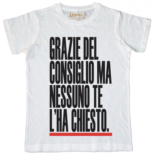 Maglia Uomo "Nessuno te l'ha chiesto"