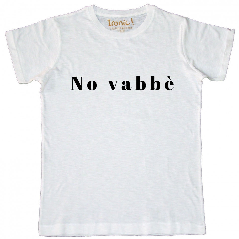 Maglia Uomo "No Vabbè"