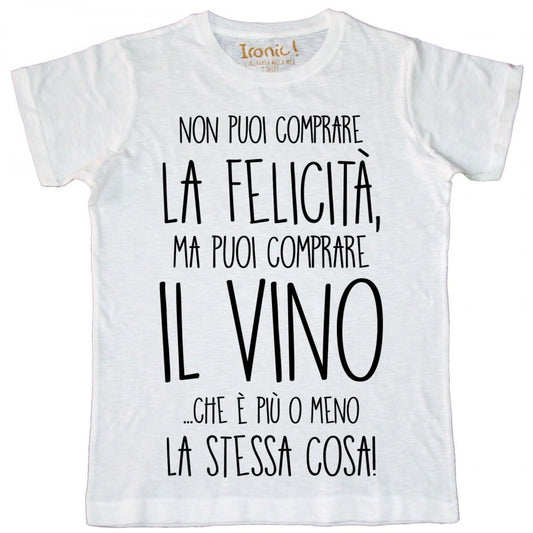 Maglia Uomo "Non puoi comprare la felicità"