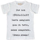 Maglia Uomo "Per non ingrassare..."