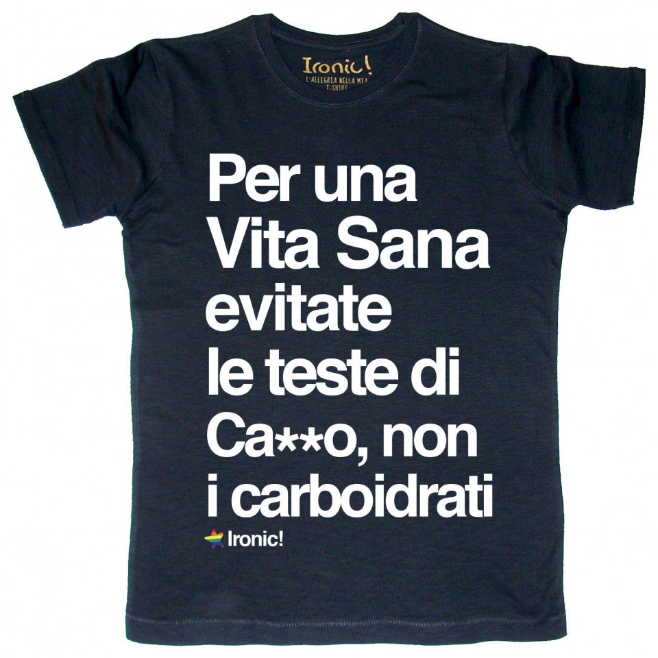 Maglia Uomo "Per una vita sana..."
