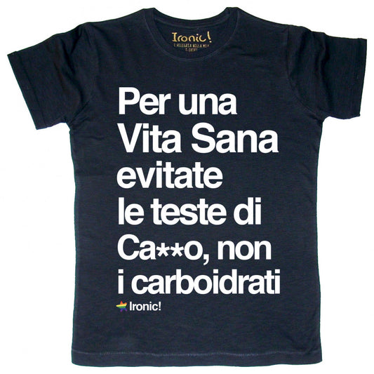 Maglia Uomo "Per una vita sana..."