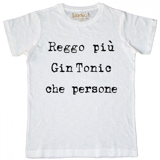 Maglia Uomo "Reggo più Gin Tonic che persone"