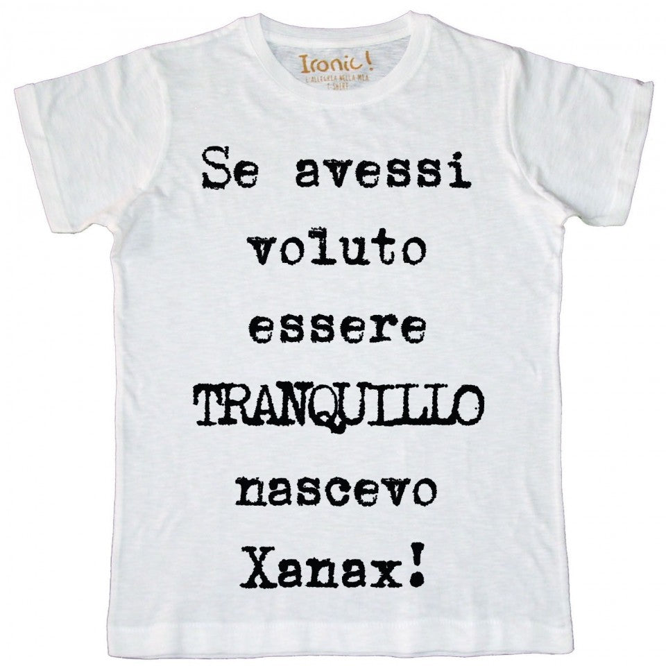 Maglia Uomo "Se avessi voluto essere tranquillo..."