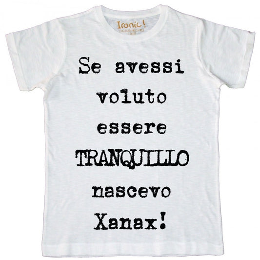 Maglia Uomo "Se avessi voluto essere tranquillo..."