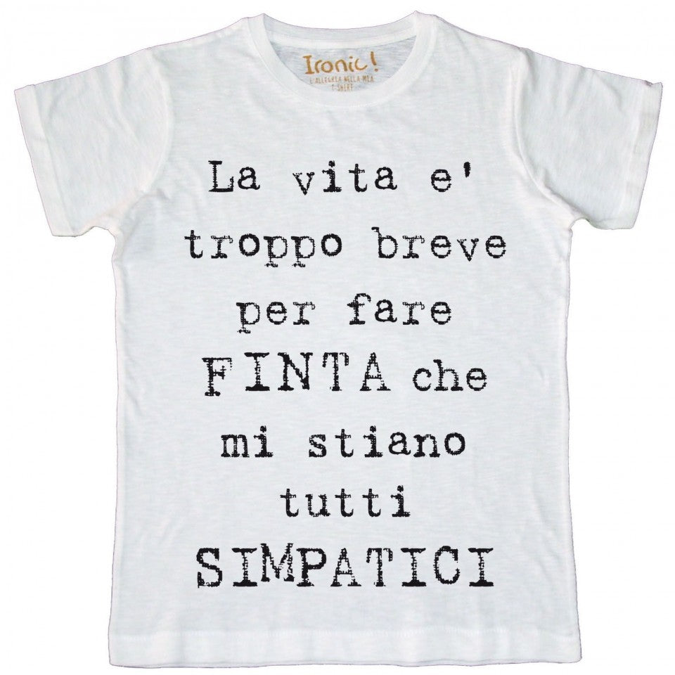 Maglia Uomo "Simpatici..."