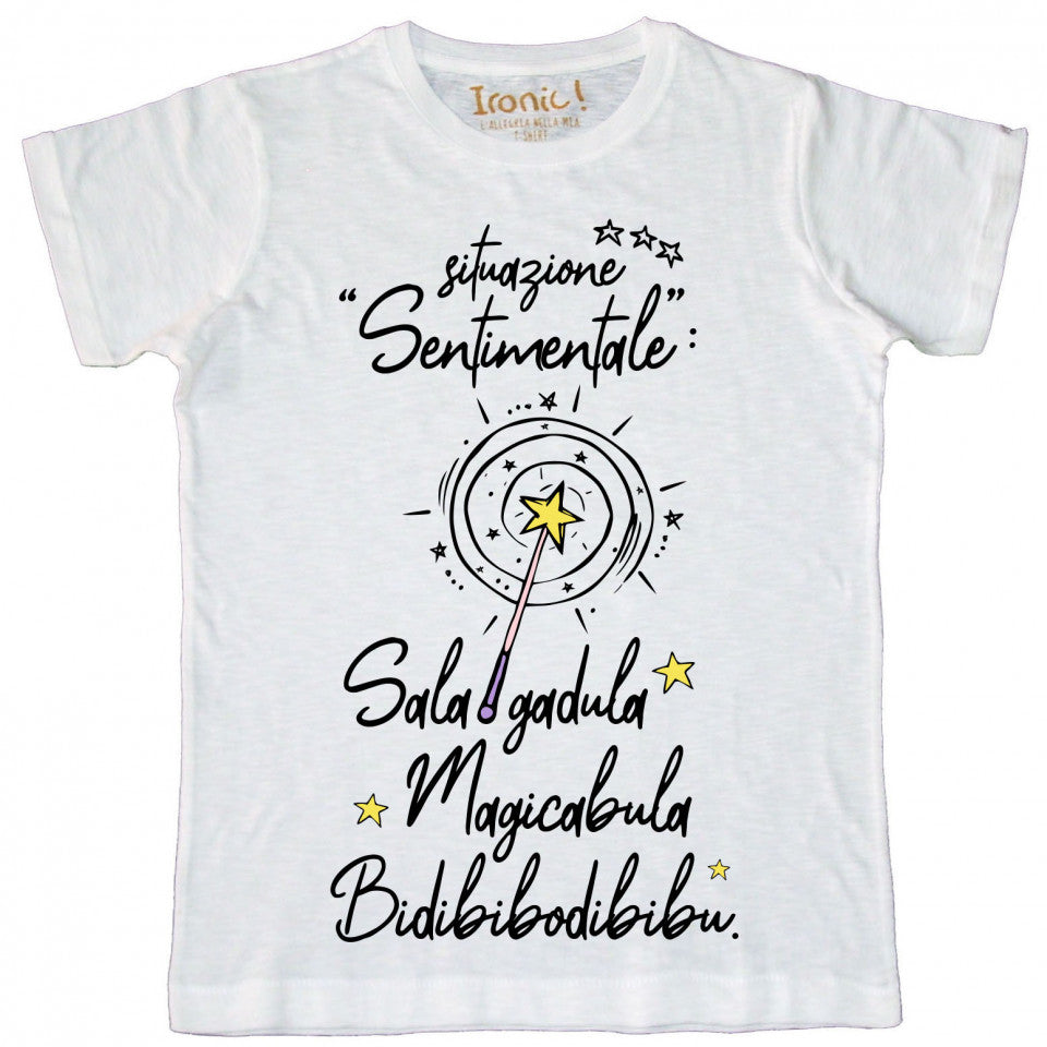 Maglia Uomo "Situazione Sentimentale: Salagadula magicabula bidibi bodibi bu"
