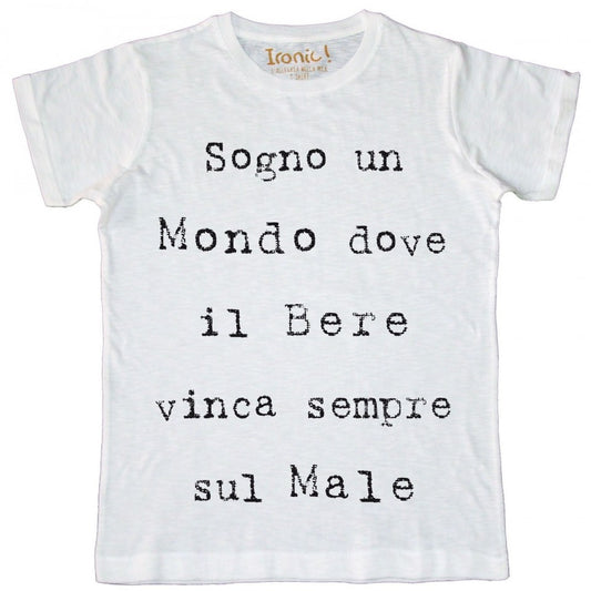 Maglia Uomo Sogno un mondo...
