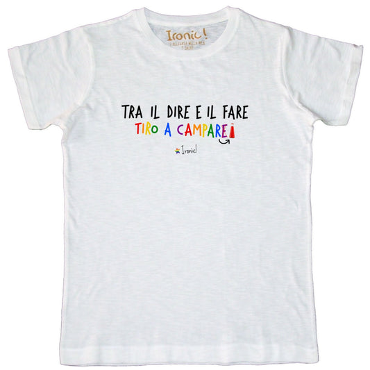 Maglia Uomo "Tra il dire e il fare tiro a Campari"