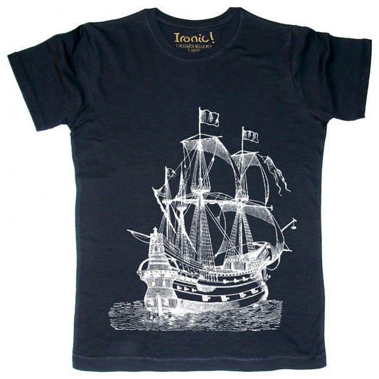 Maglia Uomo Veliero Tattoo Old School