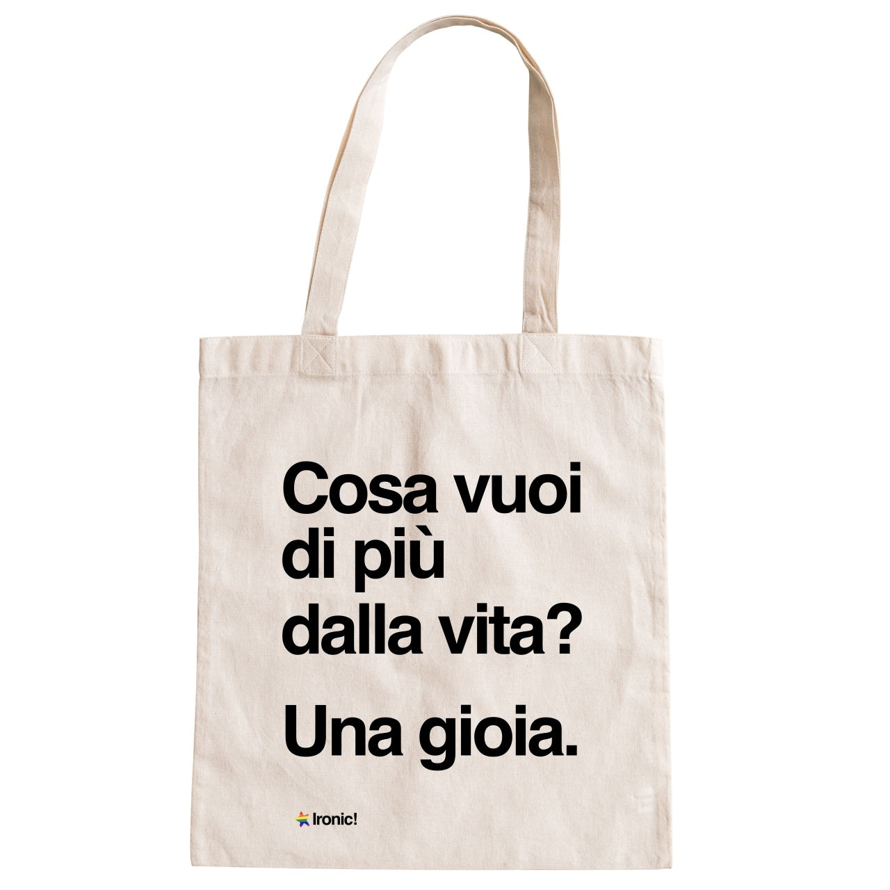 Shopper "Cosa vuoi di più dalla vita?"