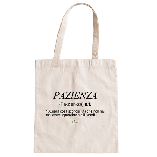 Shopper "Pazienza"