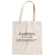 Shopper "Pazienza"