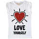 T-Shirt Bambina "Love Yourself"