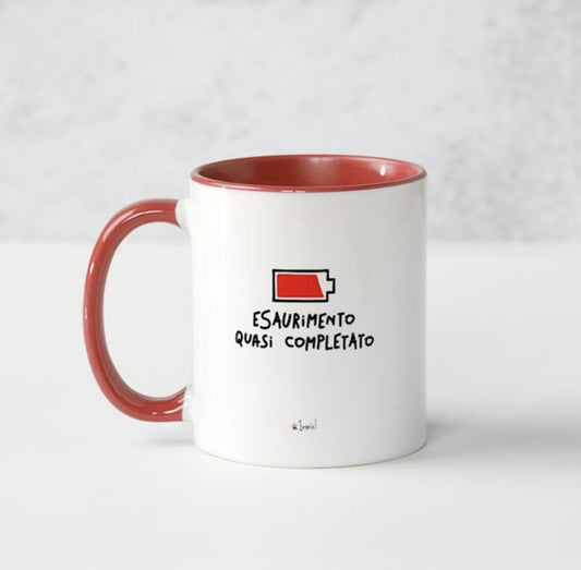 Tazza "Esaurimento quasi completato"